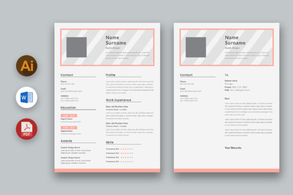 Download MS Word Resume and Cover Letter Template - Resume and cover letter template Collection