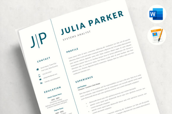 Download Professional Resume Template - CV Template Cover Letter - Cv template Collection