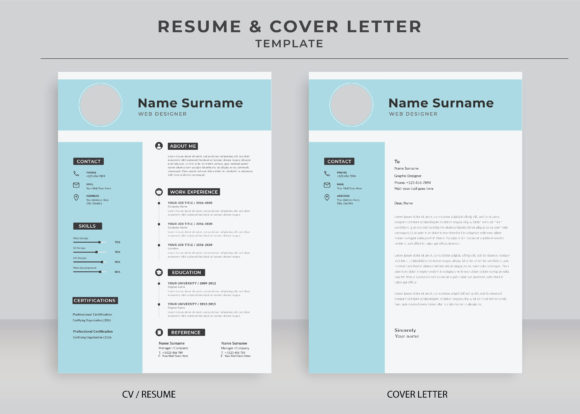Download Resume and Cover Letter Template - Resume and cover letter template Collection